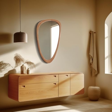 HOMECOOKIN Asymmetrical Wall Mirror - Stylish Decor