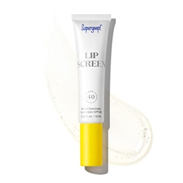 Supergoop! Lipscreen Shine SPF 40, 0.34 fl oz - Water-Resistant Clear Lip Gloss - Broad Spectrum SPF...