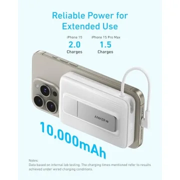 Anker Zolo 10000mAh Wireless Power Bank - 30W Fast Charge