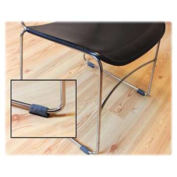 Lorell LLR49319 Wrap Around Floor Savers - Protect Your Floors in Style