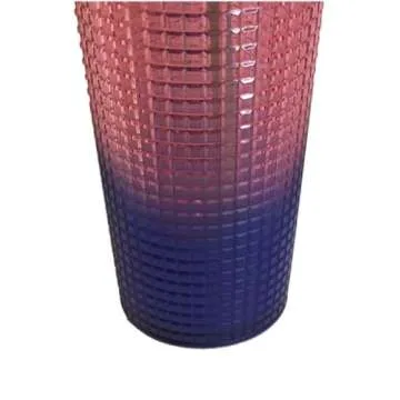 Starbucks Cold Cup Tumbler Venti 24 oz Summer 2022 (Watermelon Pink Purple Gradient)