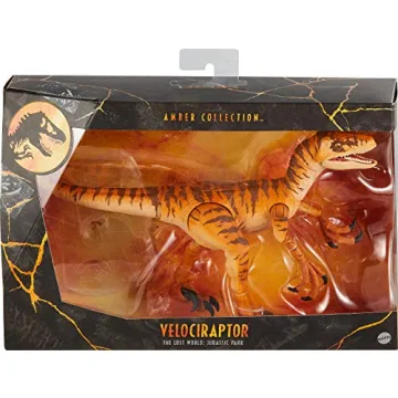 Jurassic World Tiger Velociraptor 6-Inch Action Figure