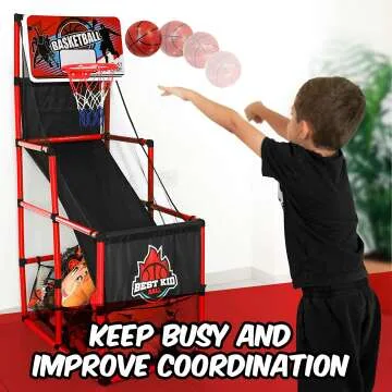 Arcade Basketball Hoop for Kids - Fun Indoor Game