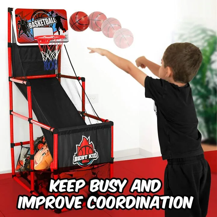 Arcade Basketball Hoop for Kids - Fun Indoor Game