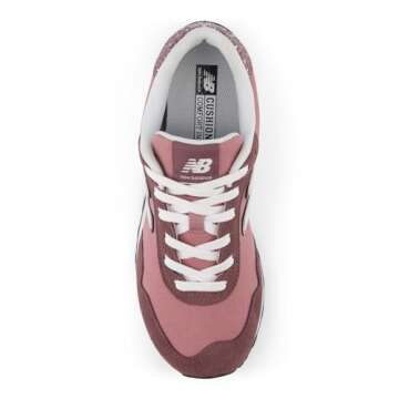 New Balance Women's 515 V3 Sneaker, Rosewood/Licorice/Filament Pink, 9