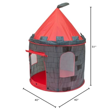 Click N' Play Knight Castle Design Play Tent for Kids