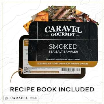 Smoked Sea Salt Sampler Set - Gourmet Cooking Gift