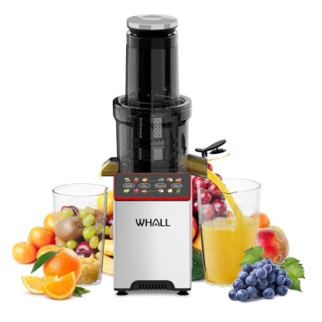 whall Masticating Slow Juicer with 2 Speed Modes