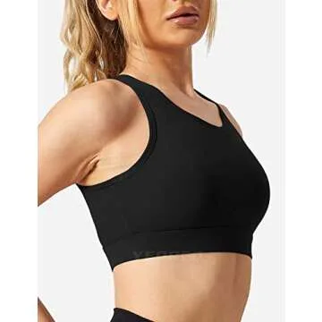 YEOREO Cleena Sports Bra Stylish Open Back Design