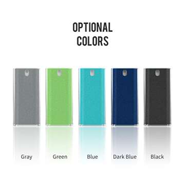 CLICK CLEAN Touchscreen Mist Cleaner, Screen Cleaner, All in One Screen Cleaner Spray with Microfiber and Phone Stand for All Phones, Laptop and Tablet Screens (Grey)