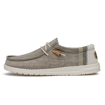 Hey Dude Wally Men’s Khaki Loafers - Stylish Comfort Shoes
