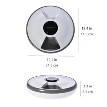 Automatic Pet Feeder with Cooling Pack - Amazon Basics