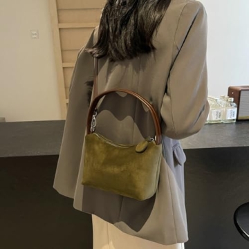 Stylish Slouchy Suede Cloud Crossbody Purse for Women
