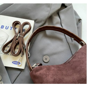 Stylish Slouchy Suede Cloud Crossbody Purse for Women