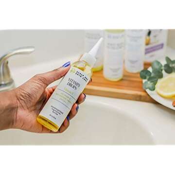 Design Essentials Scalp and Skin Vitamin Drops, Unscented, 4 Ounces