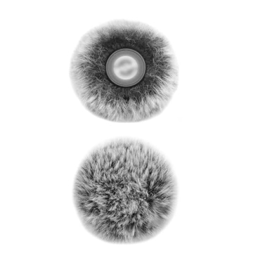 LEFXMOPHY for Hollyland Lark M2 Windscreen, Furry Wind Muff Deadcat Cover 2-Pack Grey