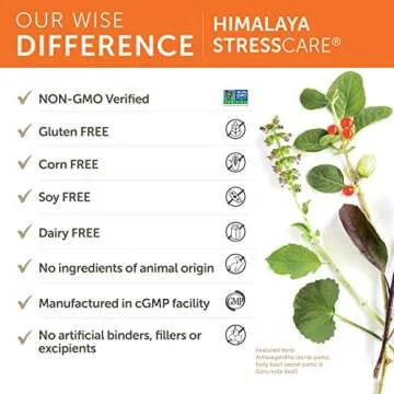 Himalaya StressCare Herbal Supplement for Stress Relief