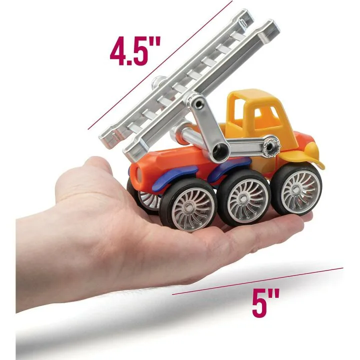 Magnetic Toy Cars Set for Kids - 42 Pieces