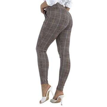 Stylish Women’s Tummy Control Skinny Pants with Pockets