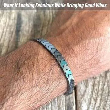 Stylish Hematite Arrows Bracelet for Teens and Young Adults