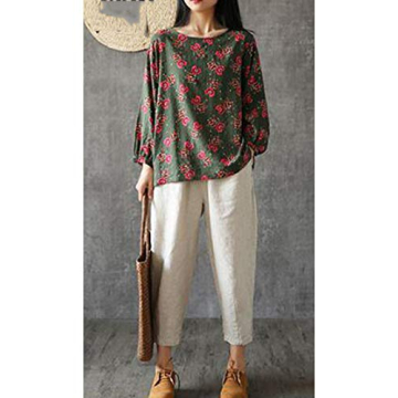 LaovanIn Women's Linen Cropped Pants Stylish and Comfortable