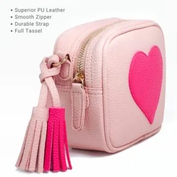 Stylish Girls Crossbody Purse with Adjustable Straps