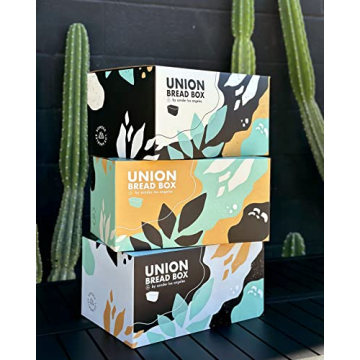 Sonder LA Modern Bamboo Fiber Bread Box Stylish Storage