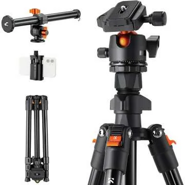 K&F Concept 76" Tripod for DSLR & Smartphone