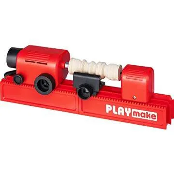 PLAYMAKE 4 in 1 Safe Wood Workshop for Kids