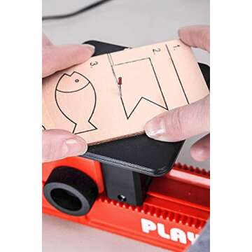 PLAYMAKE 4 in 1 Safe Wood Workshop for Kids