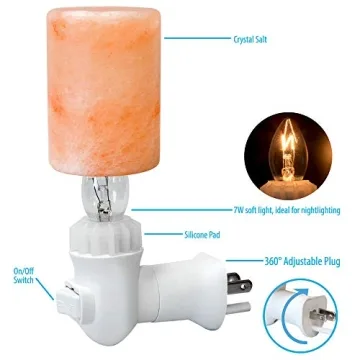 Kingwin Himalayan Salt Lamp Night Light for Cozy Glow