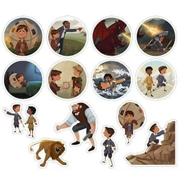 Little Pilgrim's Big Journey: Coloring Book Set (Includes Fold-Out Map and Stickers)