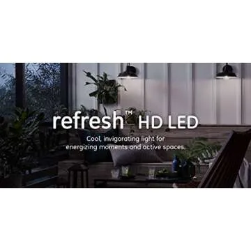 GE Refresh LED HD 60W Replacement Bulb 6-Pack