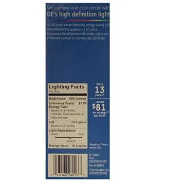 GE Refresh LED HD 60W Replacement Bulb 6-Pack