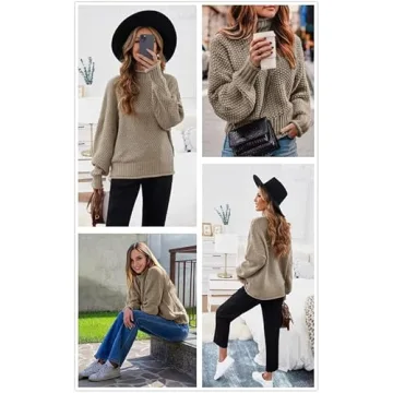 Dokotoo Chunky Knit Sweater for Women - Cozy & Stylish