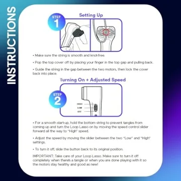 Glow-in-The-Dark Loop Lasso® Nano Toy for Fun & Learning