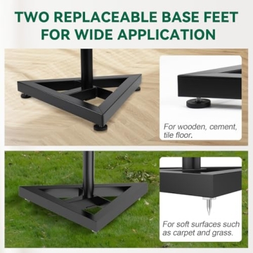 Vondynote Studio Monitor Stands - Adjustable & Durable