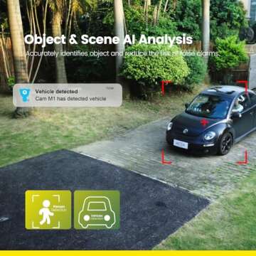 litokam 2.5K Security Camera Outdoor, 2.4G Wi-Fi Camera for Home Security Outdoor with AI Motion Det...