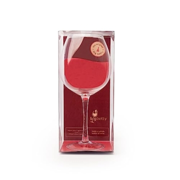Big Betty Jumbo Wine Glass - Holds a Full 750ml, Great Gift for Celebrations and Parties