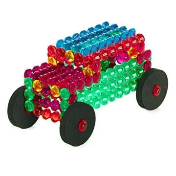 Playstix Translucent Building Blocks Set for Kids