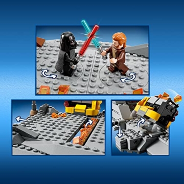 LEGO Star Wars OBI-Wan Kenobi vs Darth Vader Building Set