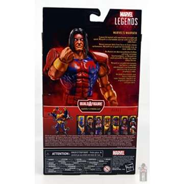 Marvel Hasbro Legends Series Collection 6-inch Warpath Action Figure Toy Premium Design and 2 Accessories