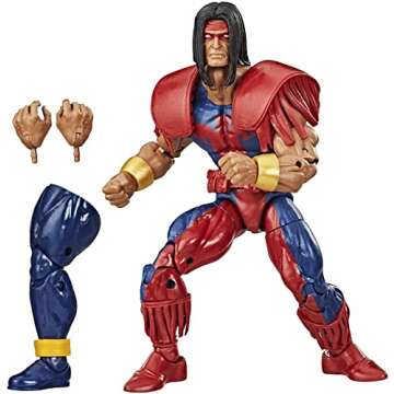 Marvel Hasbro Legends Series Collection 6-inch Warpath Action Figure Toy Premium Design and 2 Accessories