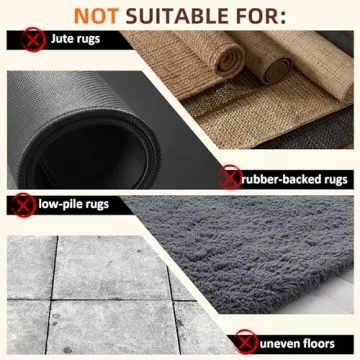 Druvian Rug Gripper Set - Non-Slip, Reusable Carpet Tape