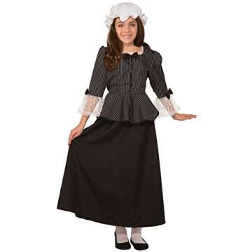 Forum Novelties Martha Washington Colonial Costume for Girls