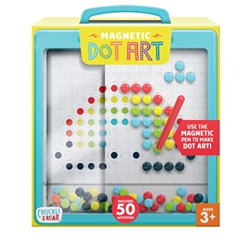 Chuckle & Roar Magnetic Dot Art Designer for Creative Fun