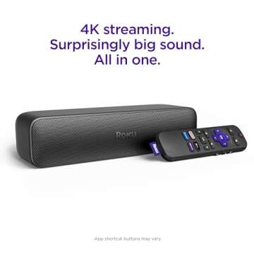 Roku Streambar SE: Elevate Your Home Theater Experience with 4K Streaming and Premium Sound