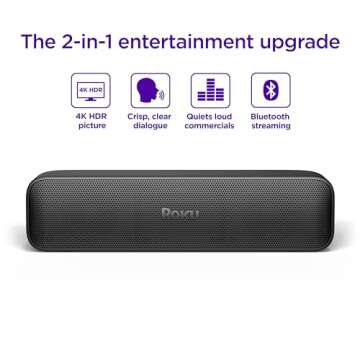 Roku Streambar SE: Premium 4K Soundbar with Streaming Functions