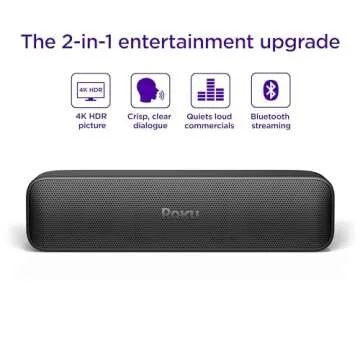 Roku Streambar SE: Premium 4K Soundbar with Streaming Functions