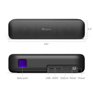 Roku Streambar SE: Premium 4K Soundbar with Streaming Functions